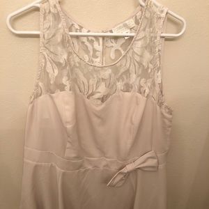 Forever21+ Lace Bow Dress